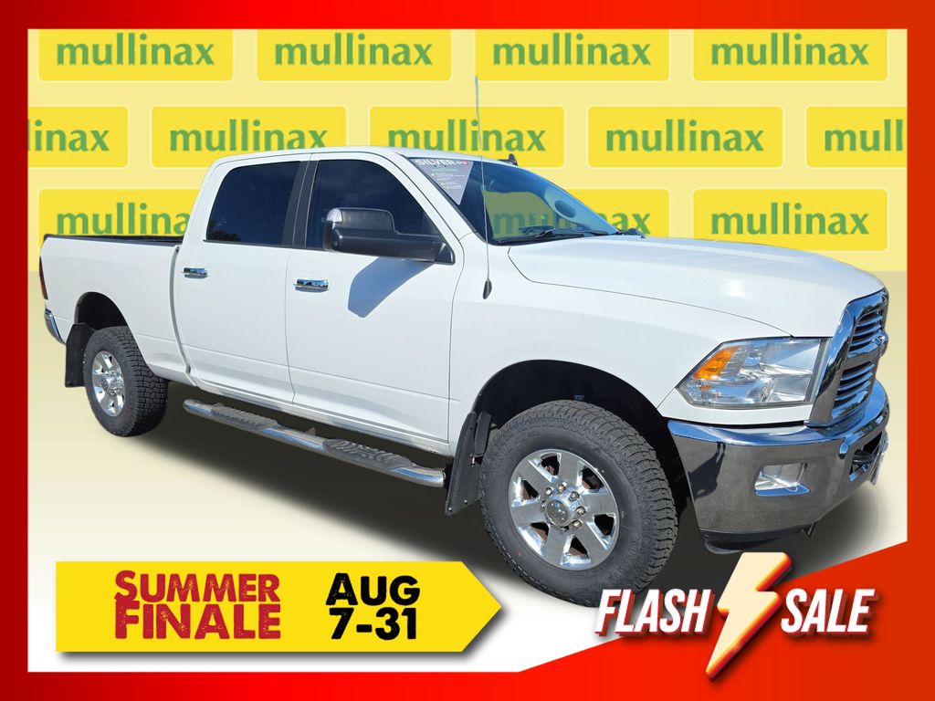 Bright White Clearcoat 2015 RAM 2500 Pickup Truck Four-Wheel Drive 6-Speed Automatic