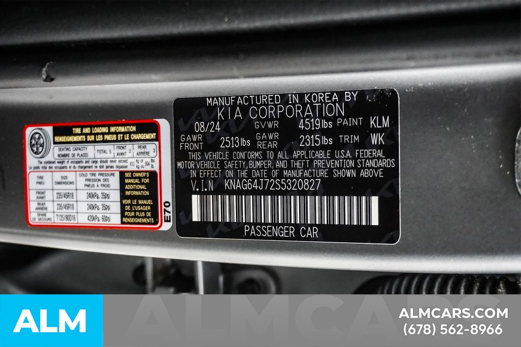 Used 2025 Gray Kia GT-Line image 62