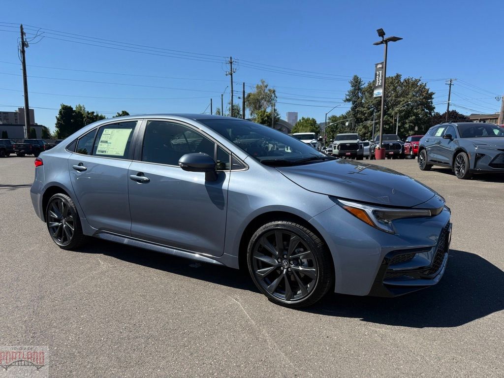 Celestite 2026 Toyota Corolla Sedan Front-Wheel Drive Continuously Variable Transmission
