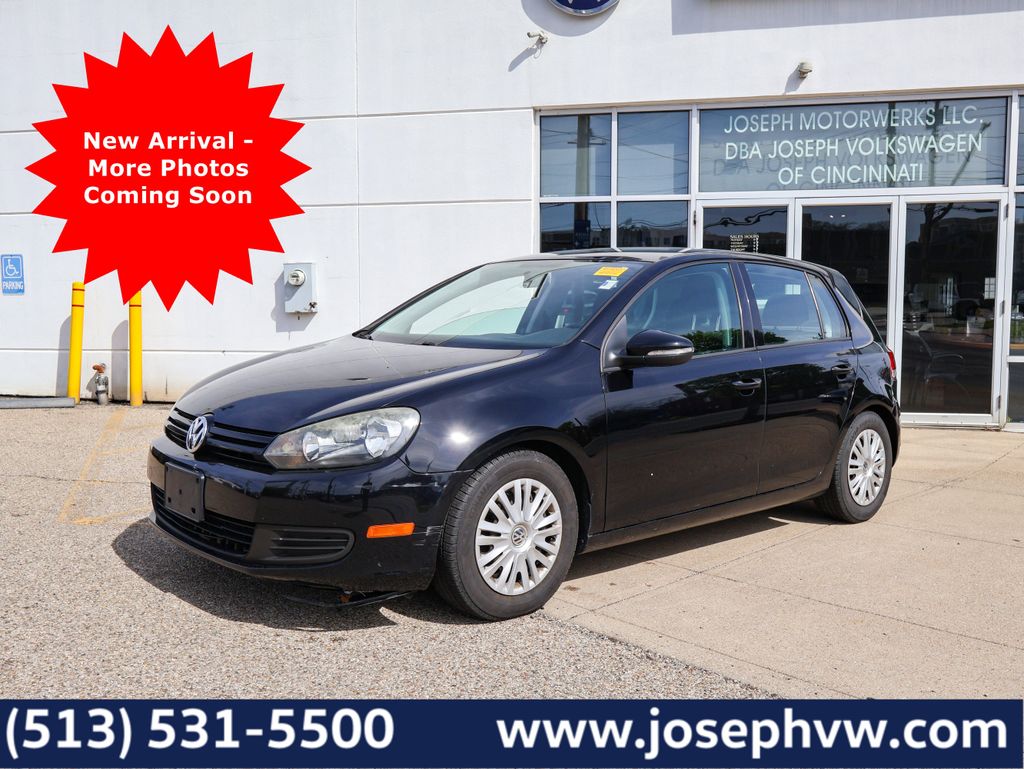 Deep Black Metallic 2013 Volkswagen Golf FWD Hatchback Front-Wheel Drive 6-Speed Automatic