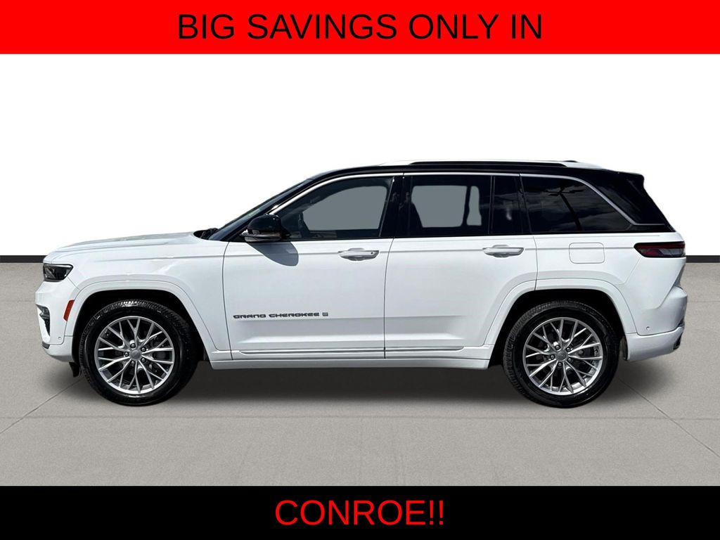 2023 Jeep Grand Cherokee Summit White at DeMontrond Gulf Freeway