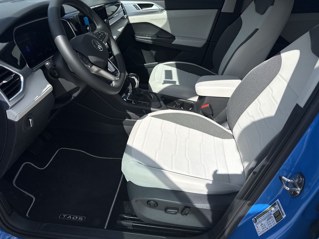 2026 Volkswagen Taos 1.5T SE Blue at DeMontrond Auto Country
