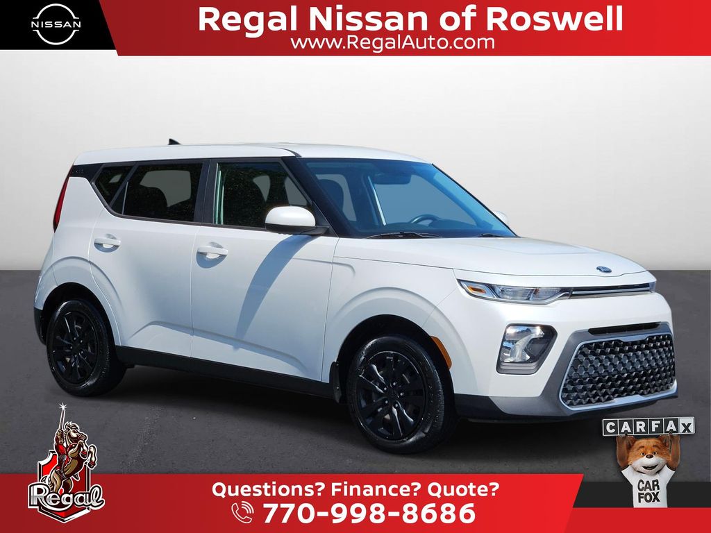 Snow White Pearl 2020 Kia Soul SUV / Crossover Front-Wheel Drive Continuously Variable Transmission