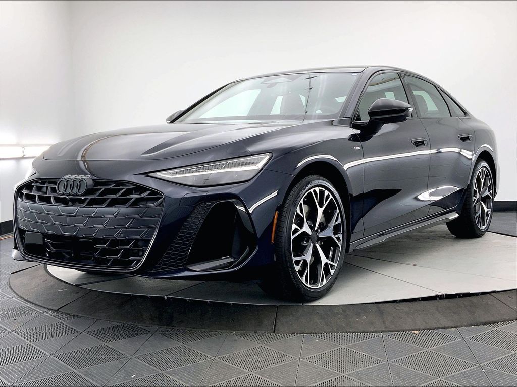 Firmament Blue Metallic 2026 Audi A6 quattro Progressiv TFSI Sedan 7-Speed Automatic