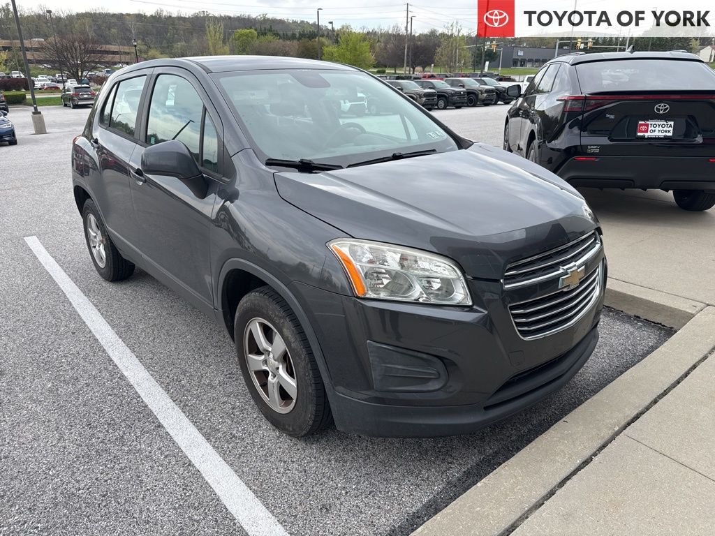 Cyber Gray Metallic 2016 Chevrolet Trax LS AWD SUV / Crossover All-Wheel Drive 6-Speed Automatic