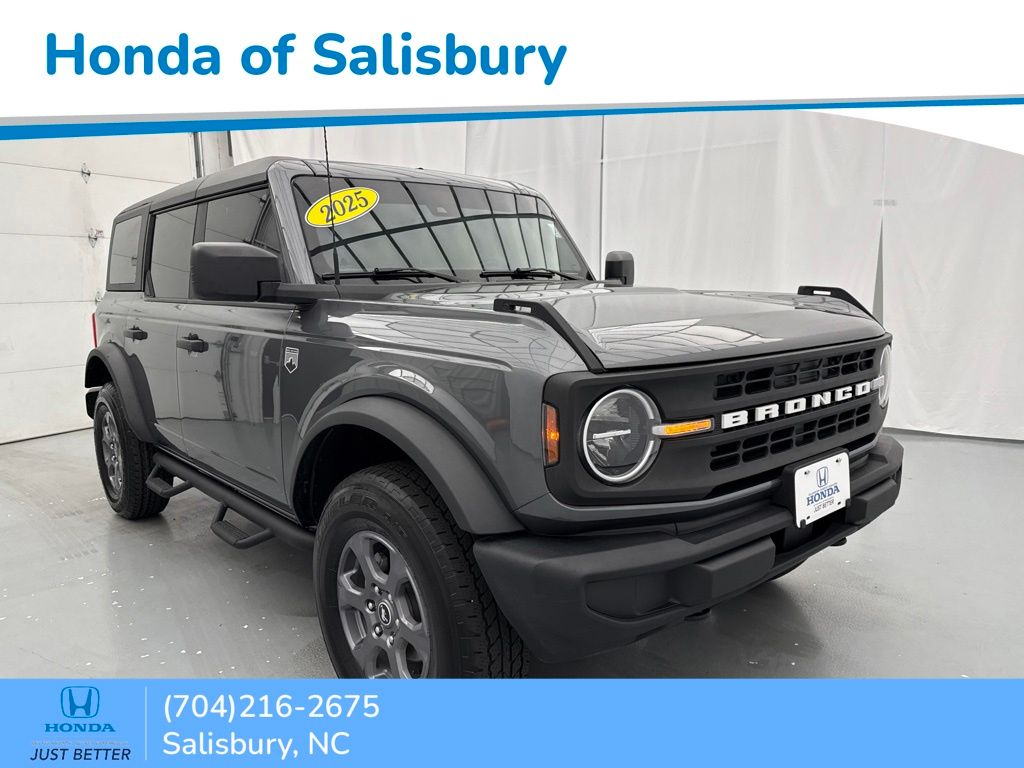Carbonized Gray Metallic 2025 Ford Bronco SUV / Crossover Four-Wheel Drive Automatic