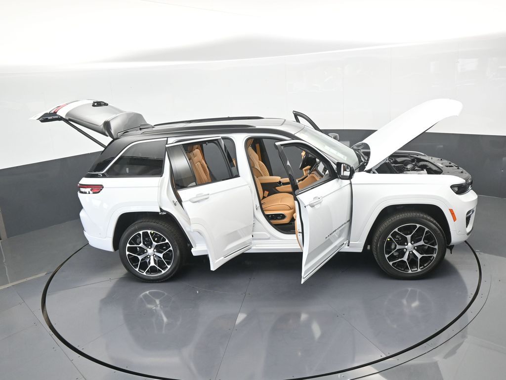 New 2025 Bright White Clearcoat Jeep Summit image 75