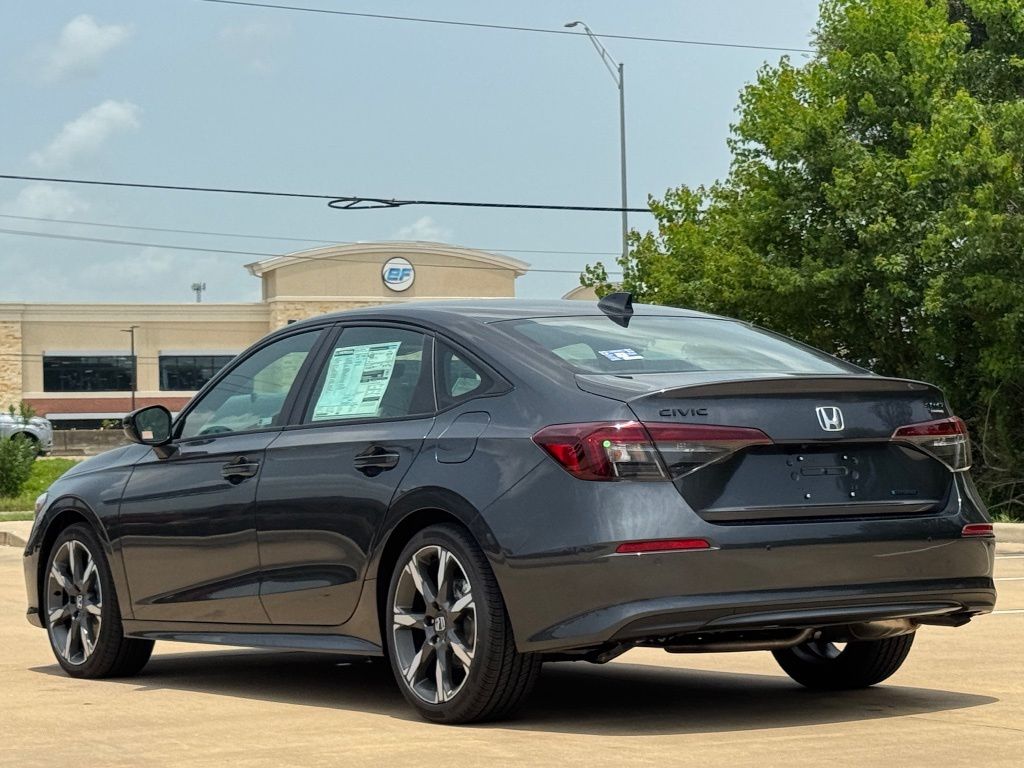 2026 Honda Civic Hybrid Sport Touring Gray at Classic Elite Chevrolet Sugar Land