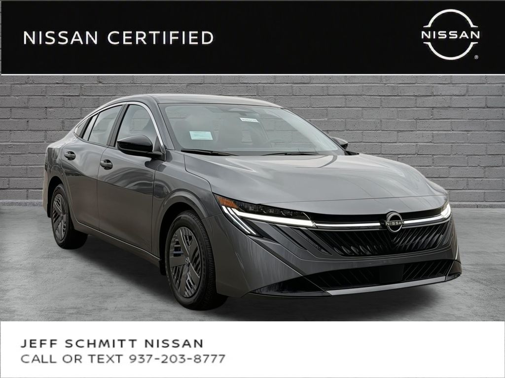 Super Black 2026 Nissan Sentra Sedan Front-Wheel Drive Continuously Variable Transmission