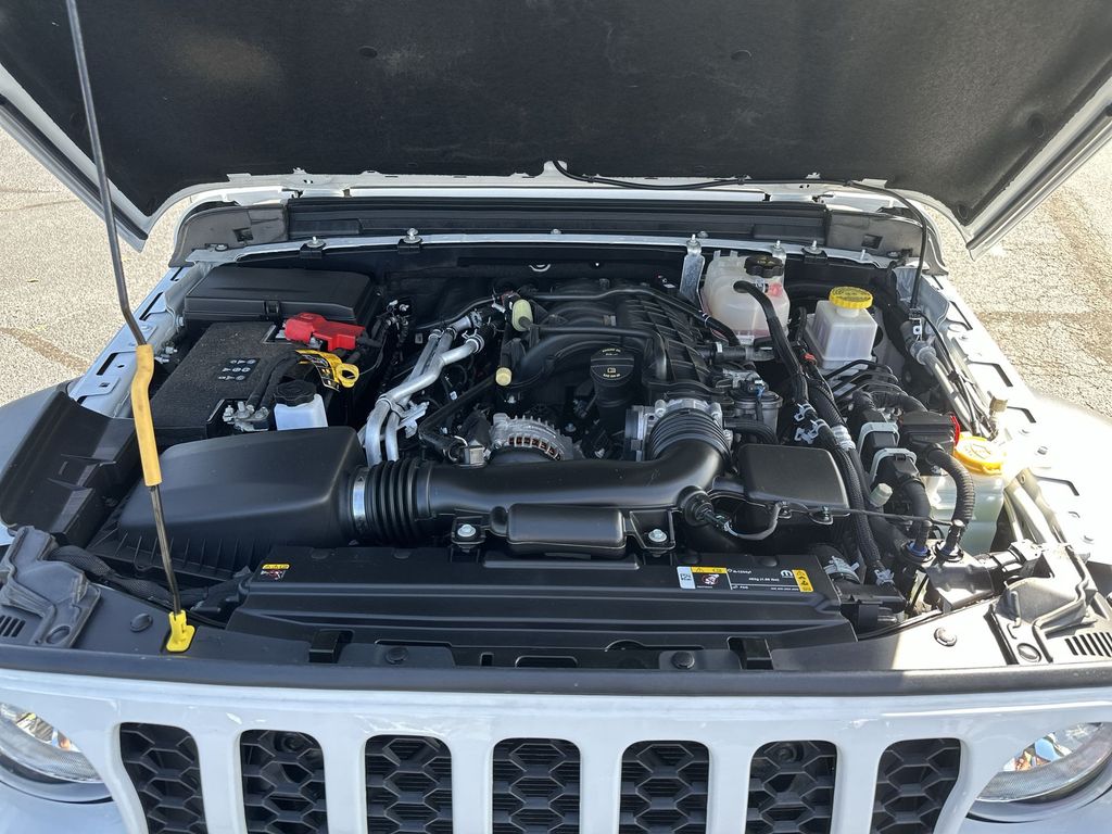 2023 Jeep Gladiator Sport White at Stokes Mazda