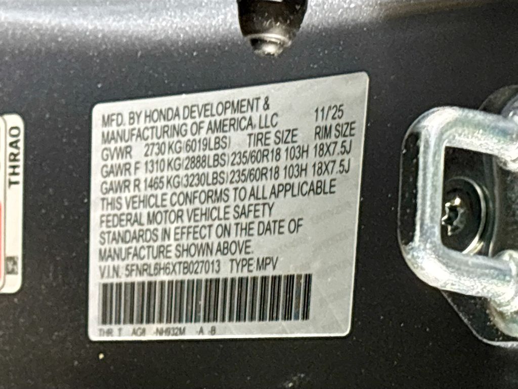 2026 Honda Odyssey EX-L