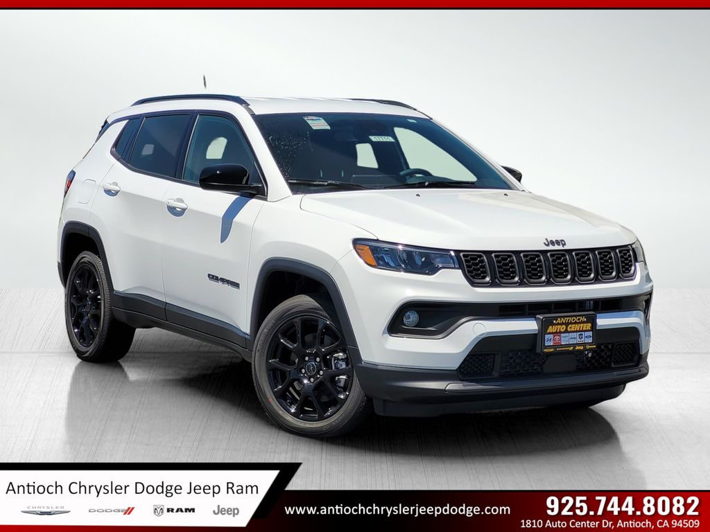 Bright White Clearcoat 2026 Jeep Compass SUV / Crossover Four-Wheel Drive 8-Speed Automatic