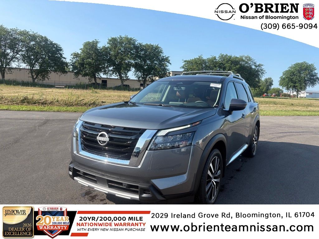 Gray (Gun Metallic) 2025 Nissan Pathfinder SUV / Crossover All-Wheel Drive 9-Speed Automatic