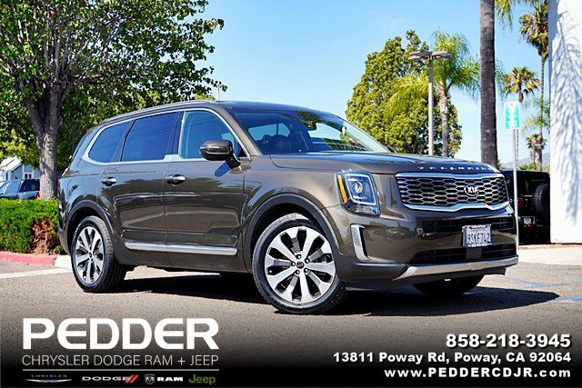 Dark Moss 2021 Kia Telluride SUV / Crossover Front-Wheel Drive 8-Speed Automatic