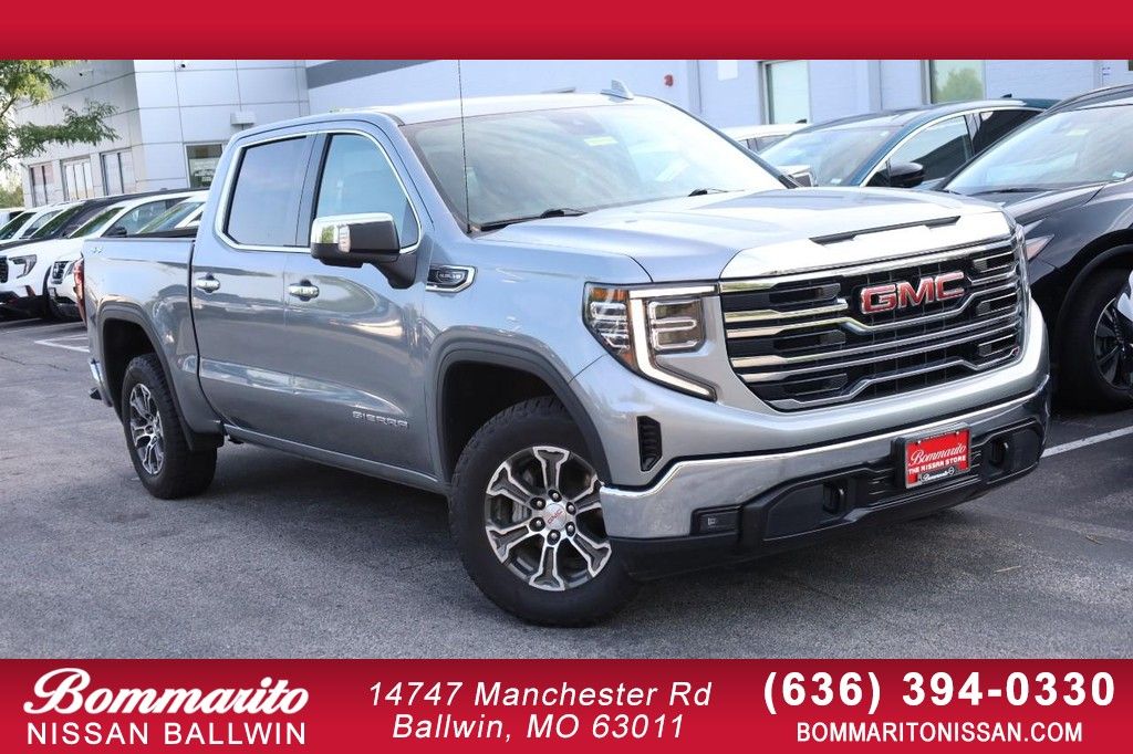 Sterling Metallic 2025 GMC Sierra 1500 Pickup Truck Four-Wheel Drive Automatic