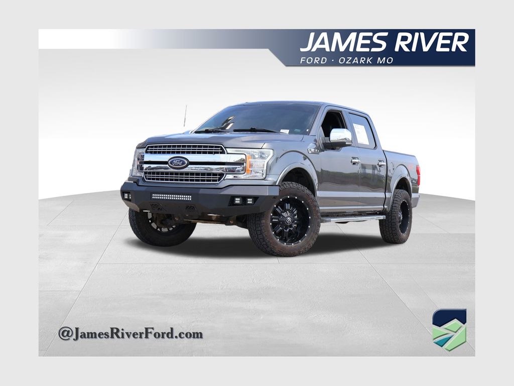 Gray (Magnetic) 2018 Ford F-150 Pickup Truck Four-Wheel Drive Automatic