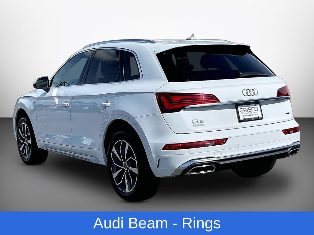 2023 Audi Q5 45 S line Premium Glacier White - Grieco Acura - Image 5