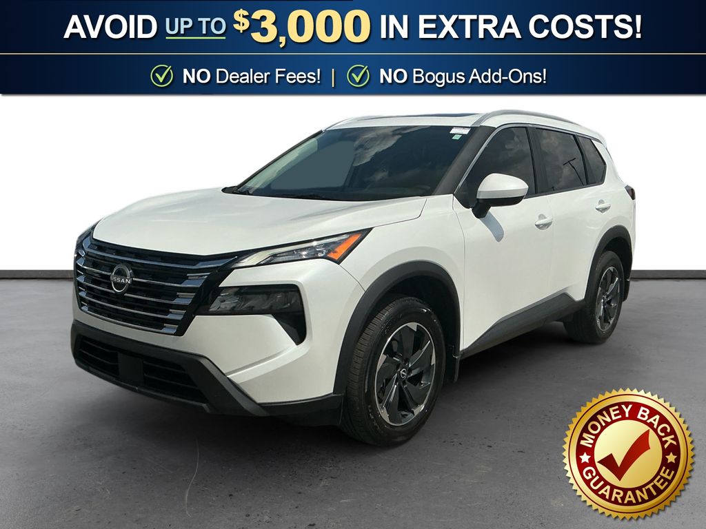 Everest White Pearl Tricoat 2026 Nissan Rogue SUV / Crossover Front-Wheel Drive Continuously Variable Transmission