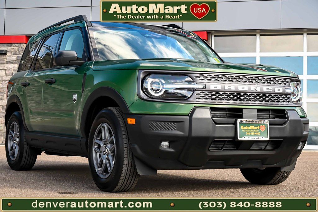 Green Metallic 2025 Ford Bronco Sport SUV / Crossover All-Wheel Drive 8-Speed Automatic