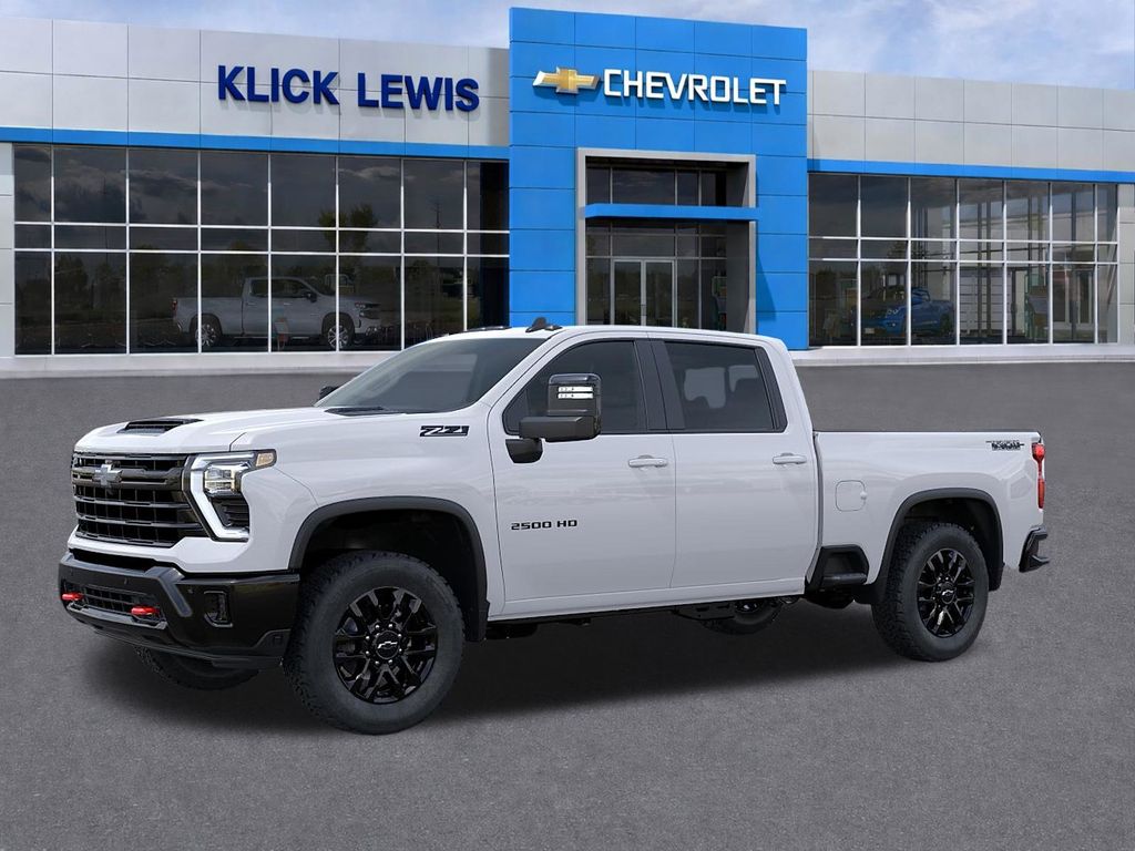 2026 Chevrolet Silverado 2500HD LT White at Klick Lewis Buick Chevrolet