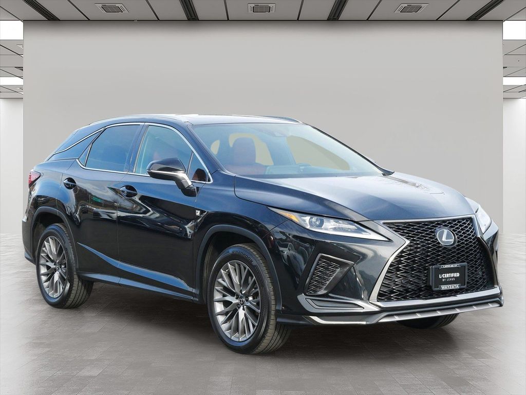 Black (Caviar) 2021 Lexus RX 350 F Sport AWD SUV / Crossover All-Wheel Drive 8-Speed Automatic