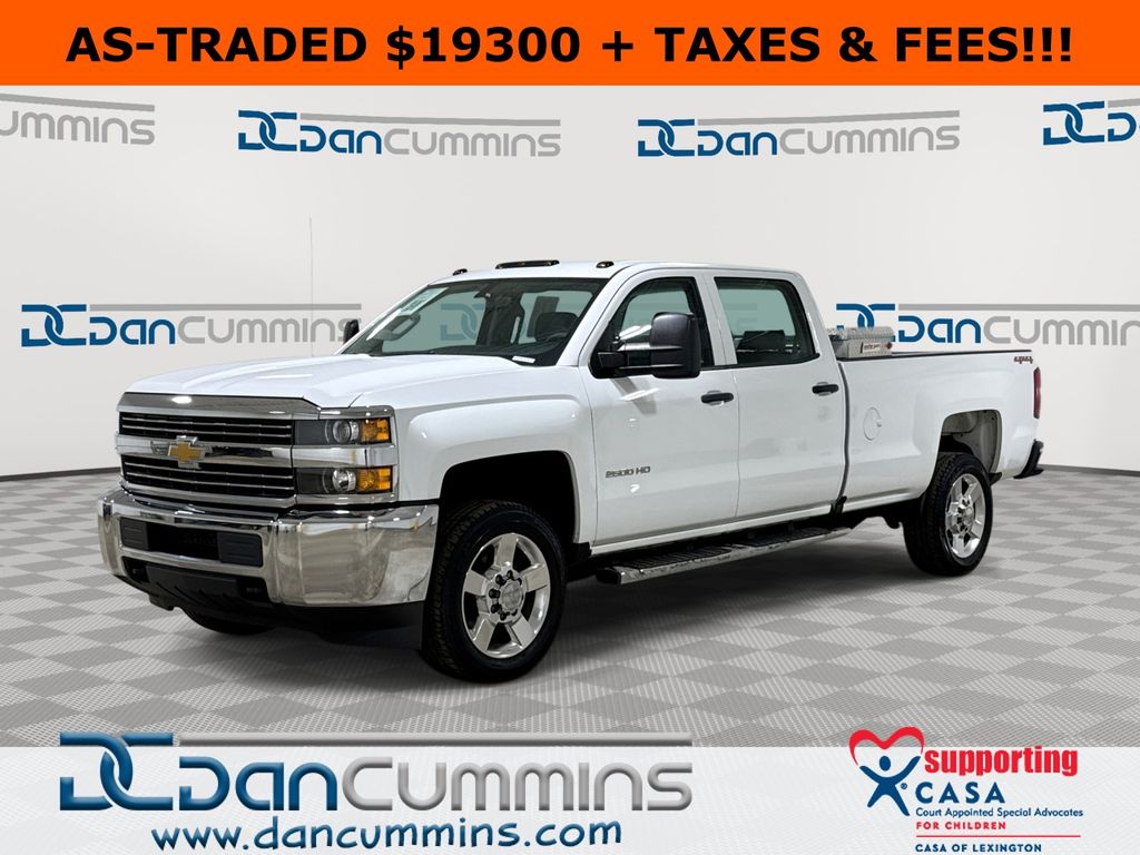 2016 Chevrolet Silverado 2500HD Work Truck Crew Cab 4WD