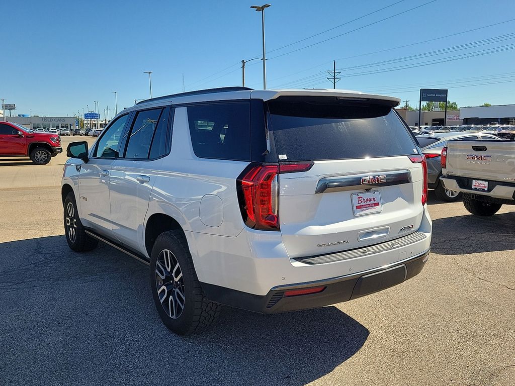 2023 GMC Yukon AT4 White at Brown Buick GMC