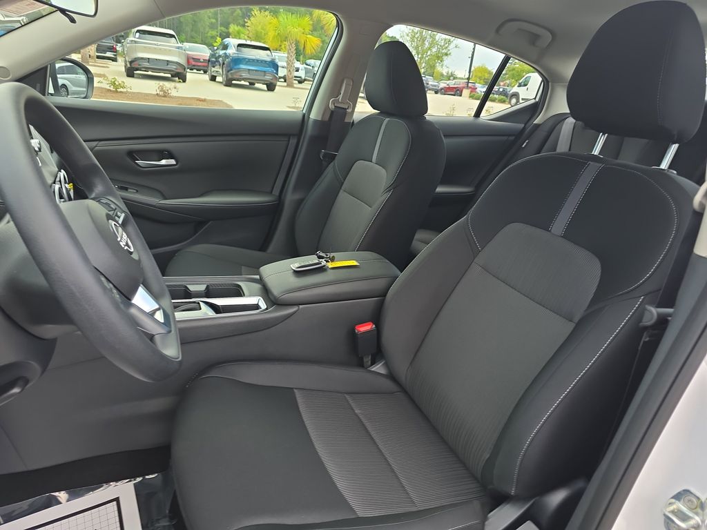 2025 Aspen White Tricoat Nissan Sentra SV FWD Sedan