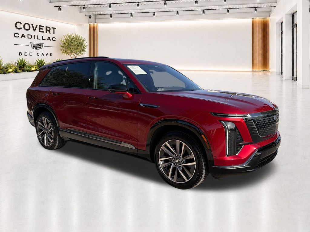 Radiant Red 2026 Cadillac VISTIQ SUV / Crossover All-Wheel Drive 1-Speed Automatic