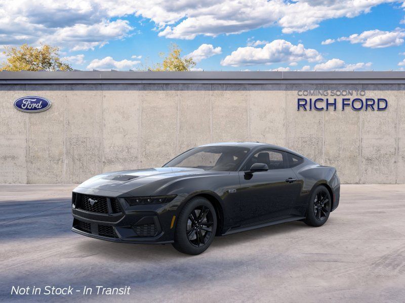Shadow Black 2026 Ford Mustang Coupe Rear-Wheel Drive Automatic