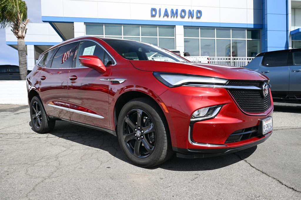 Cherry Red Tintcoat 2024 Buick Enclave Essence FWD SUV / Crossover Front-Wheel Drive 9-Speed Automatic