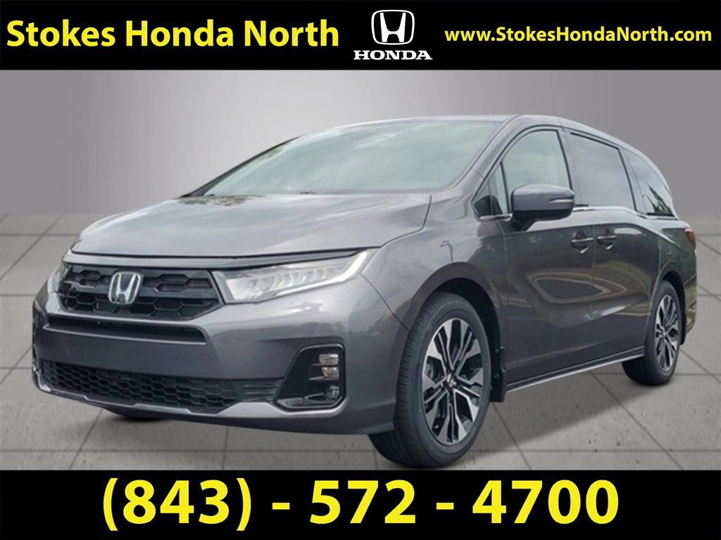 2026 Honda Odyssey Elite Gray at Stokes Honda North