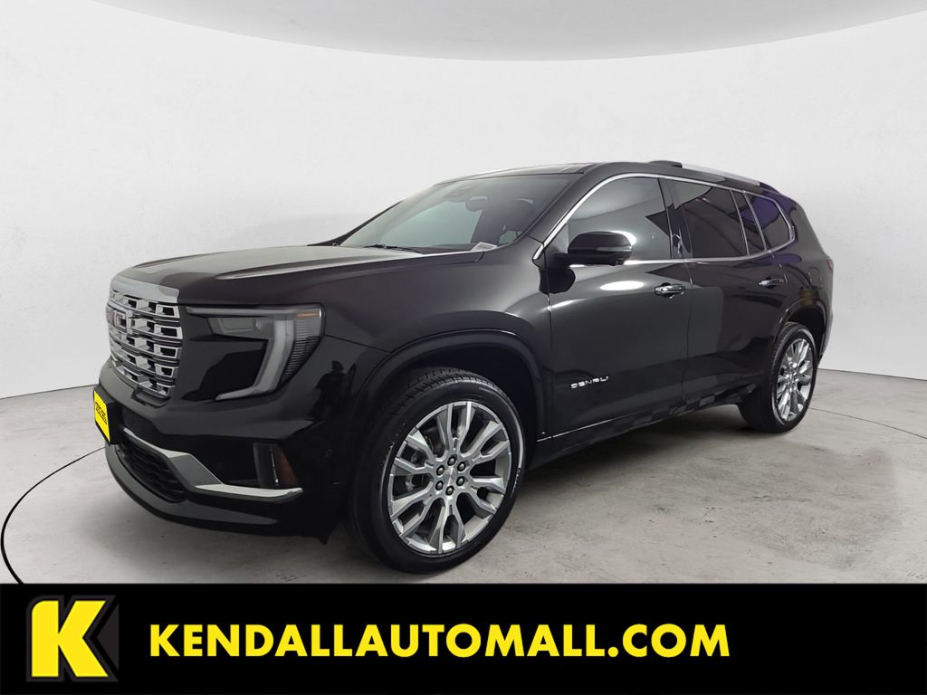 Black 2024 GMC Acadia Denali AWD SUV / Crossover Four-Wheel Drive 8-Speed Automatic