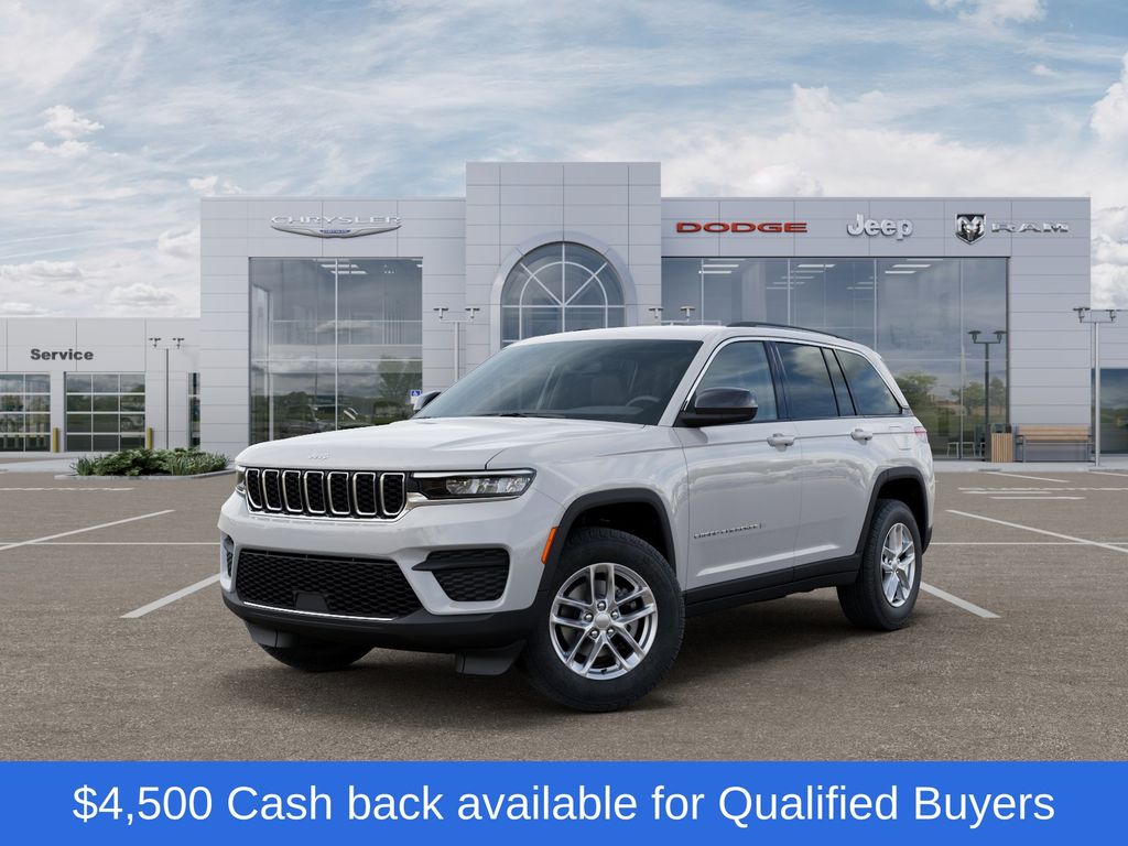 Bright White Clearcoat 2026 Jeep Grand Cherokee SUV / Crossover Four-Wheel Drive 8-Speed Automatic