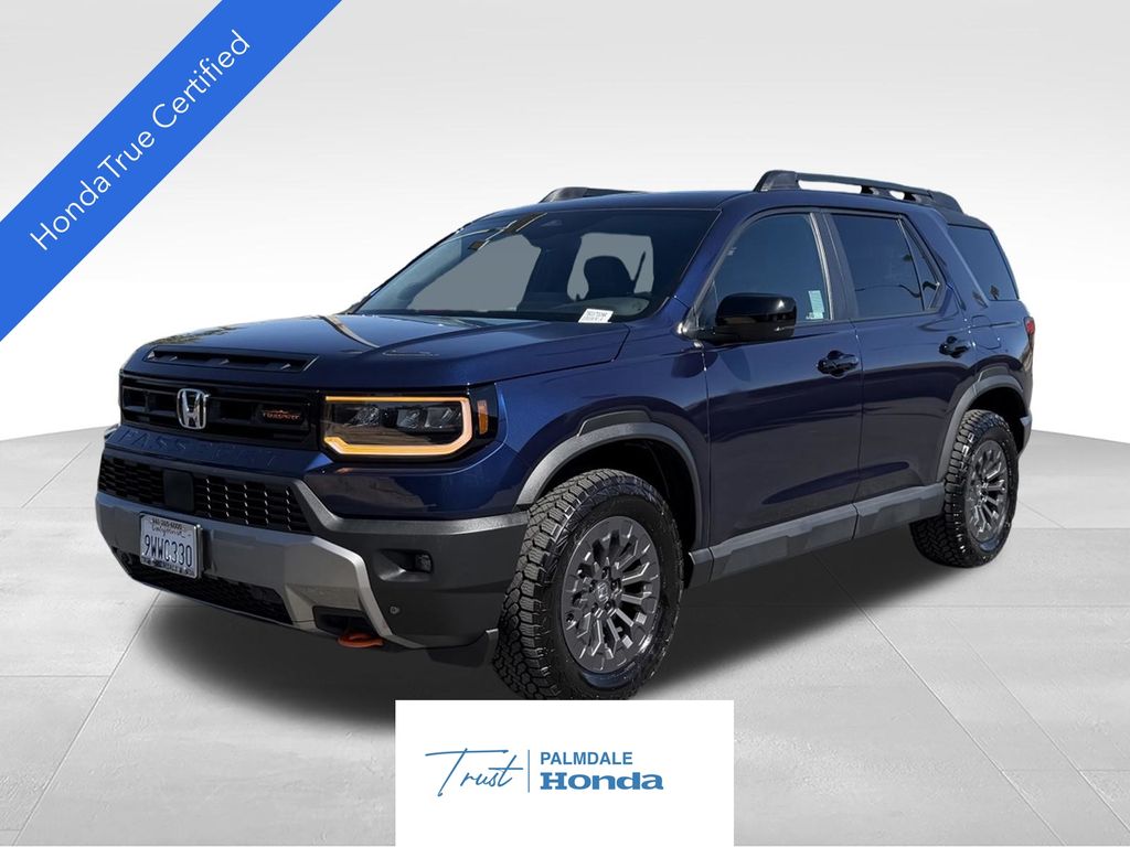 Black (Obsidian Blue Pearl) 2026 Honda Passport SUV / Crossover All-Wheel Drive Automatic