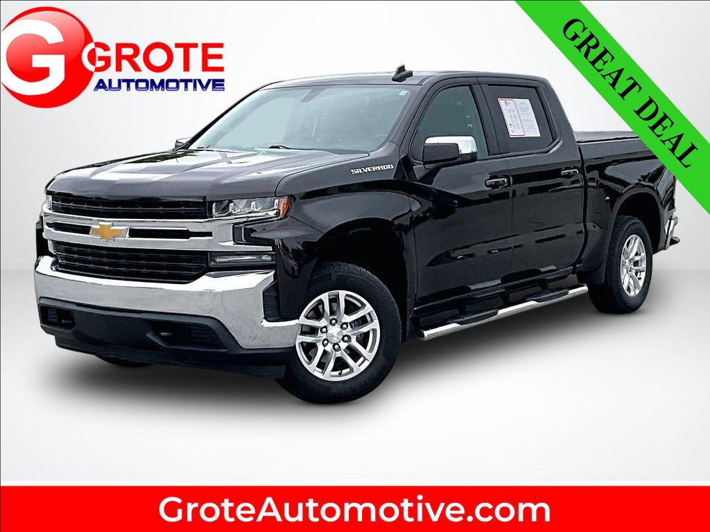 Havana Brown Metallic 2019 Chevrolet Silverado 1500 Pickup Truck Four-Wheel Drive 8-Speed Automatic