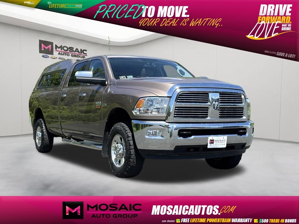 Brown (Austin Tan Pearlcoat/Light Graystone Pearlcoat) 2010 Dodge RAM 2500 Pickup Truck Four-Wheel Drive 5-Speed Automatic