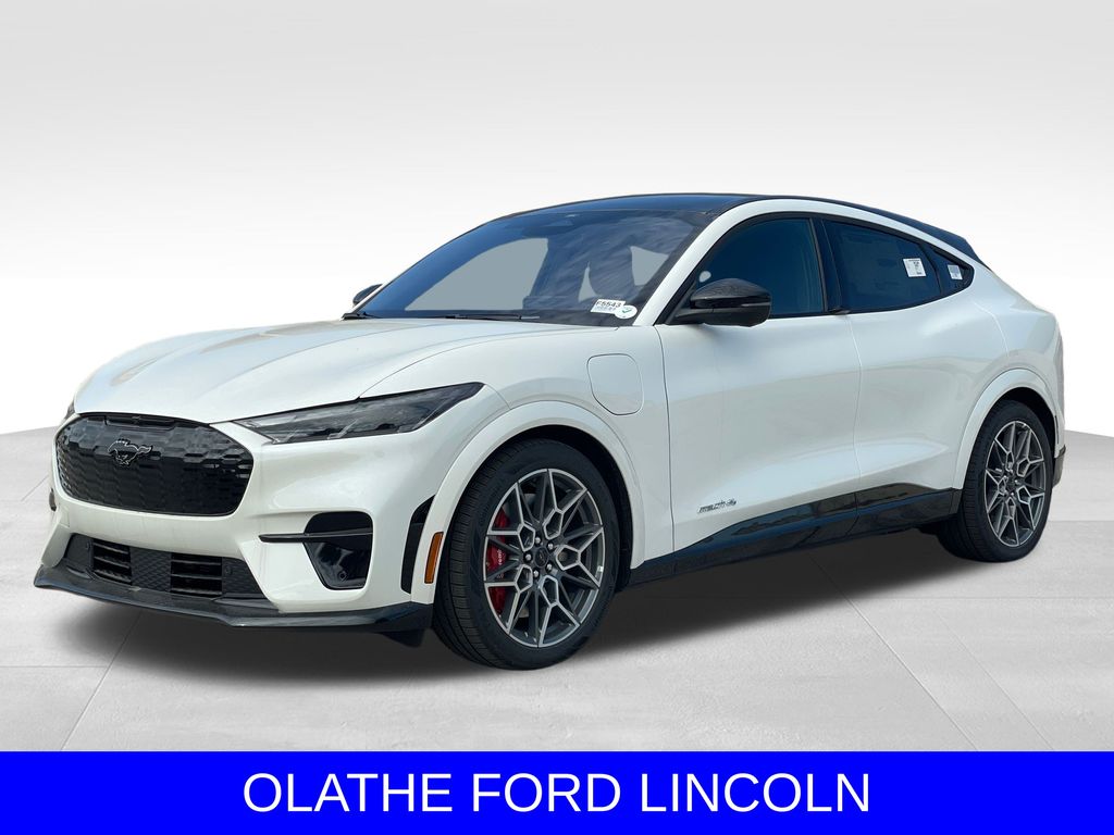 Star White Metallic Tri-Coat 2025 Ford Mustang Mach-E SUV / Crossover All-Wheel Drive Automatic