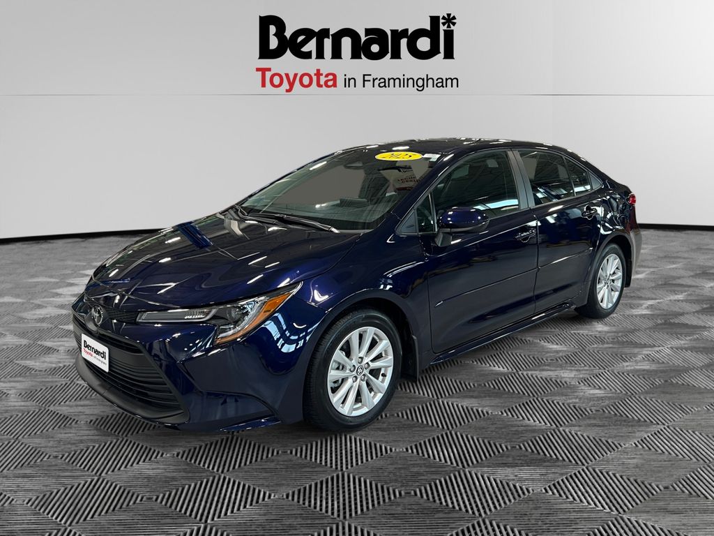 Blueprint 2025 Toyota Corolla Sedan Front-Wheel Drive Continuously Variable Transmission