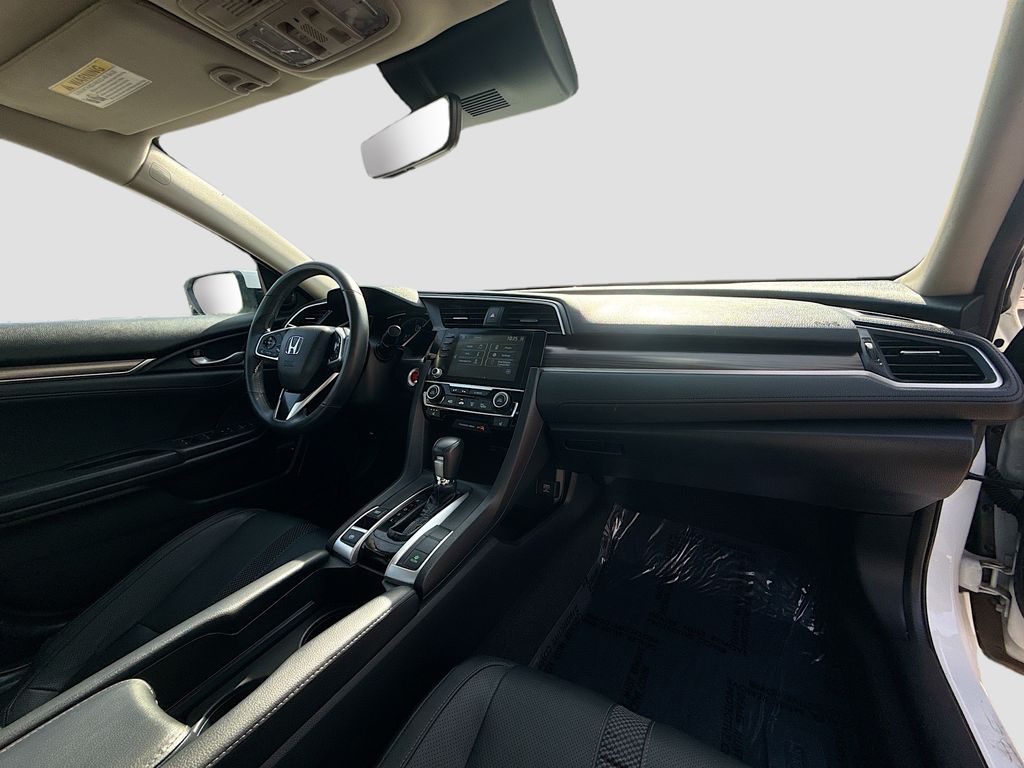 2020 Honda Civic EX-L White at Community Honda