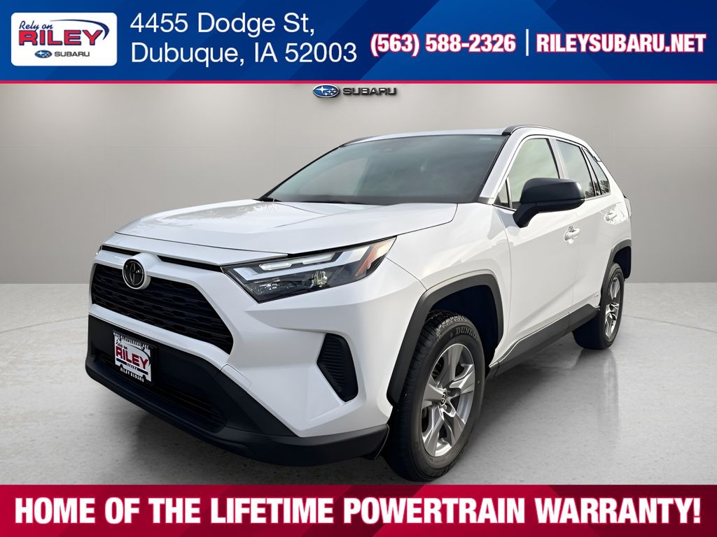 Ice 2025 Toyota RAV4 Hybrid SUV / Crossover All-Wheel Drive Continuously Variable Transmission