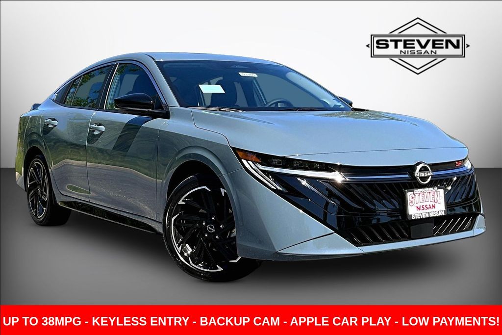 Atlantic Gray Metallic 2026 Nissan Sentra Sedan Front-Wheel Drive Continuously Variable Transmission