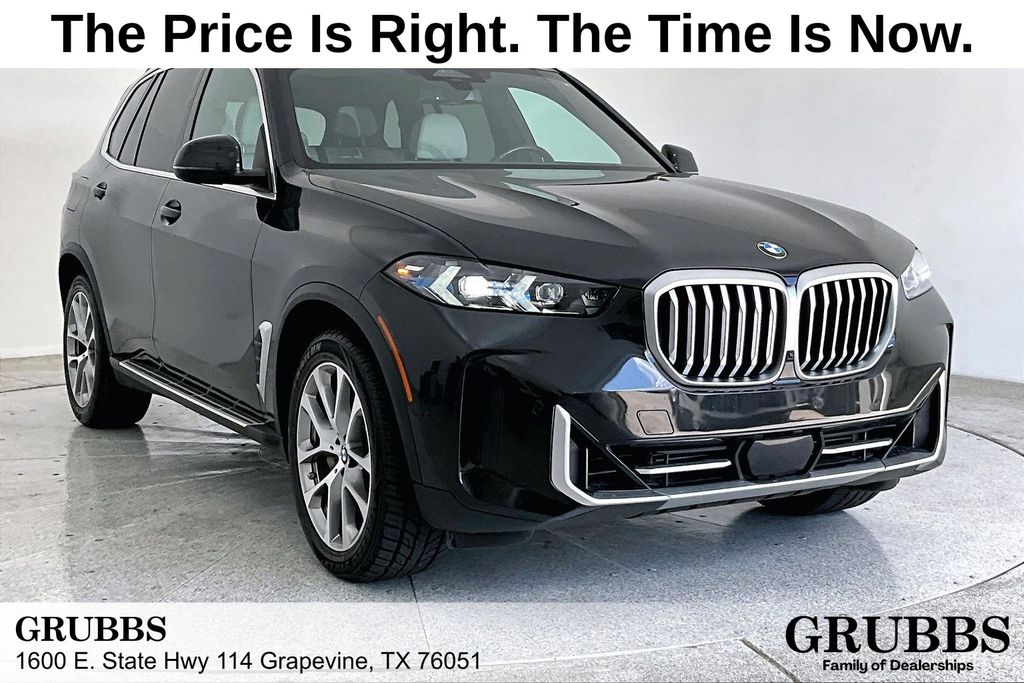 Black Sapphire Metallic 2025 BMW X5 SUV / Crossover All-Wheel Drive 8-Speed Automatic