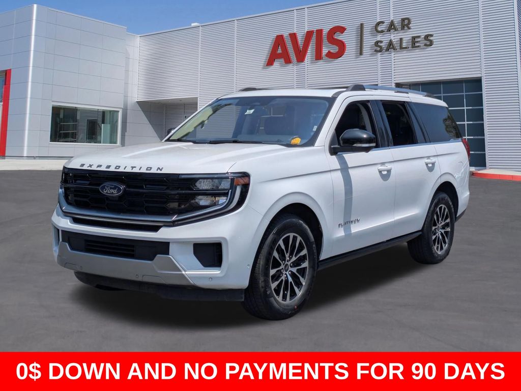 Oxford White 2025 Ford Expedition Platinum 4WD SUV / Crossover Four-Wheel Drive Automatic