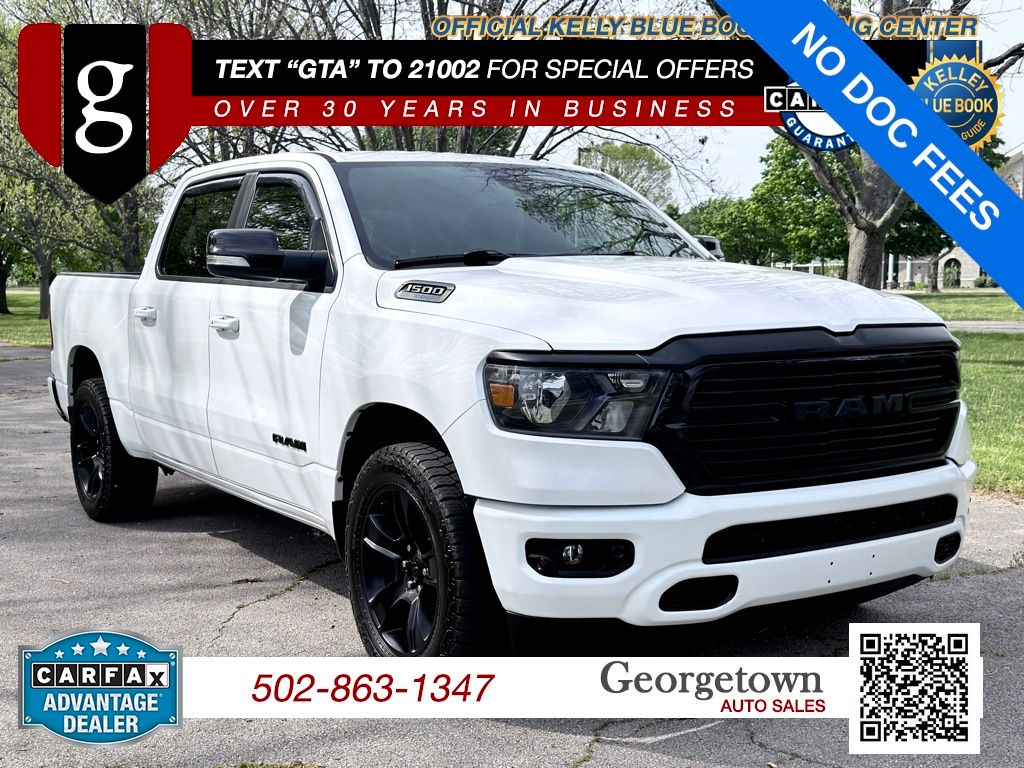 2021 RAM 1500 Big Horn/Lone Star 4x4 Crew Cab 5'7's photo