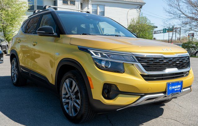 2023 Kia Seltos S Yellow at South Hills Kia