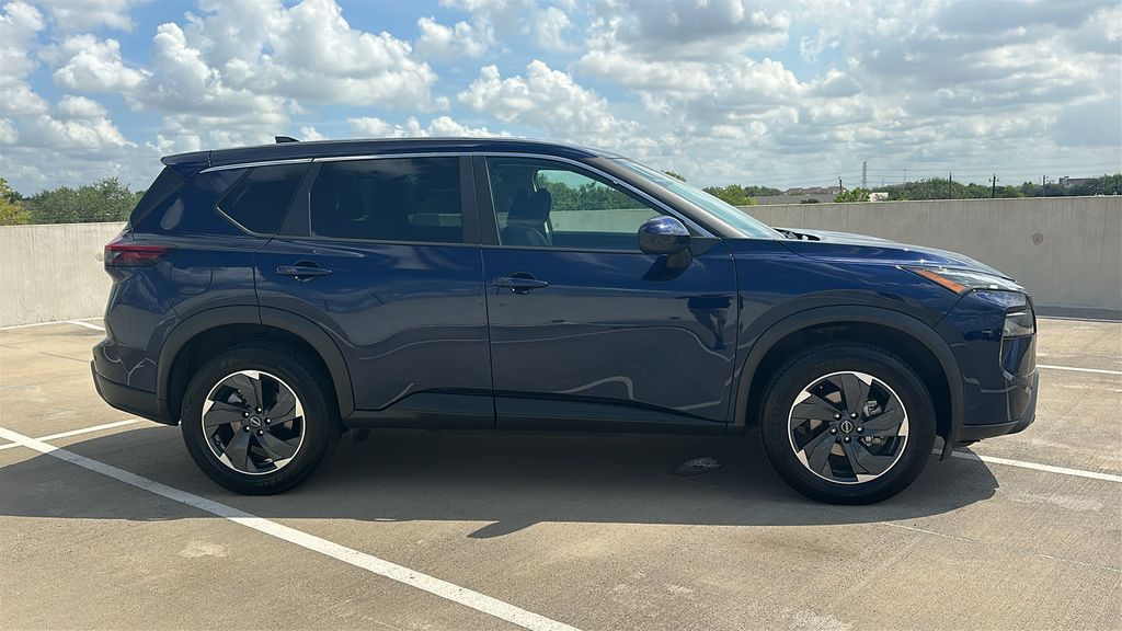 2025 Nissan Rogue SV Blue at South Houston Nissan