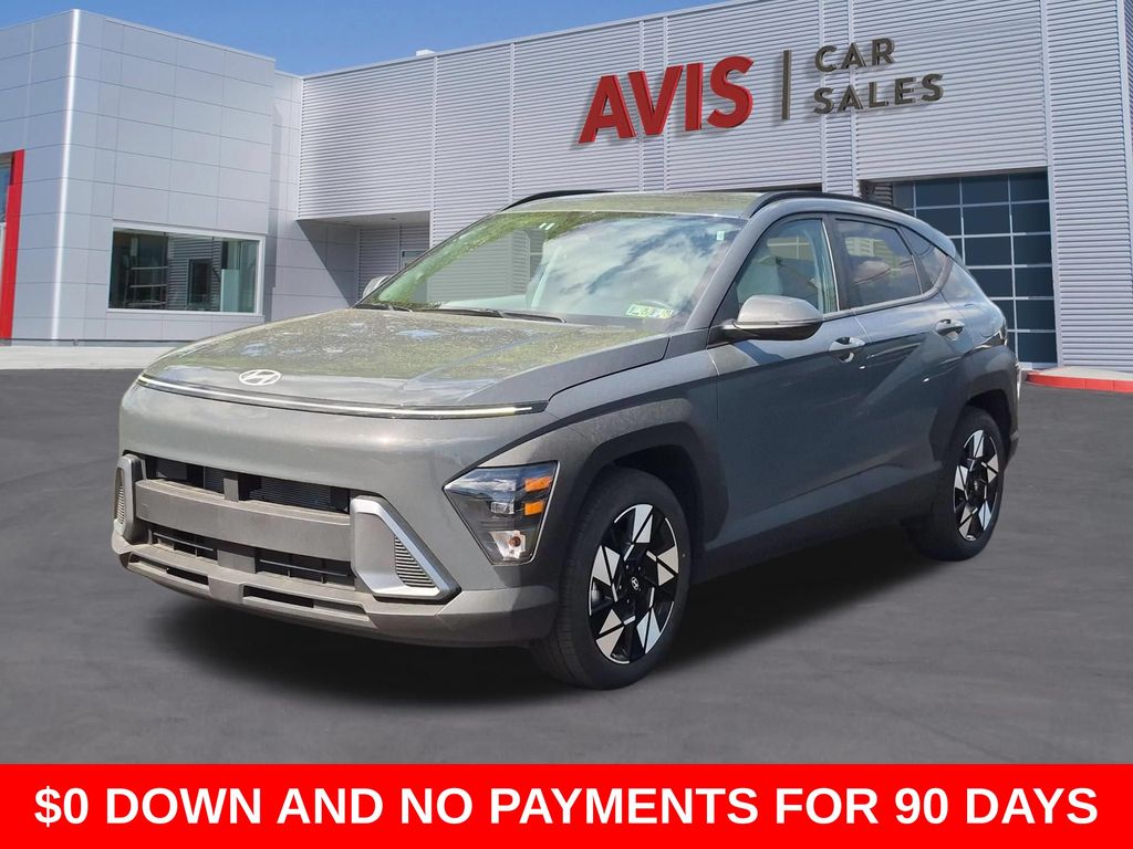 Ecotronic Gray Pearl 2025 Hyundai Kona SEL FWD SUV / Crossover Front-Wheel Drive Continuously Variable Transmission