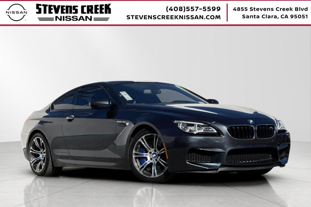 Gray Metallic 2017 BMW M6 Coupe RWD Coupe Rear-Wheel Drive 7-Speed Automatic