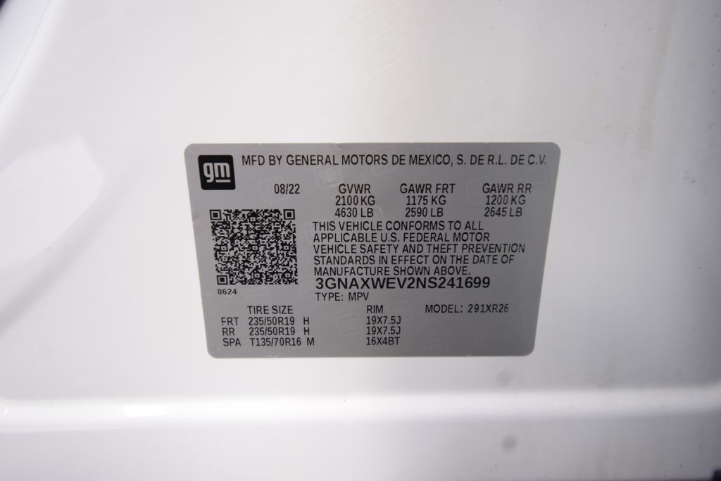 used 2022 Chevrolet Equinox car, priced at $25,000